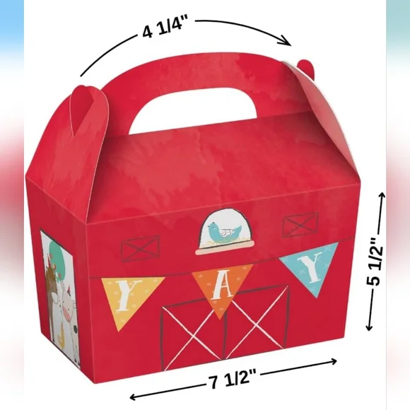 Birthday Party Farm theme bundle NWT